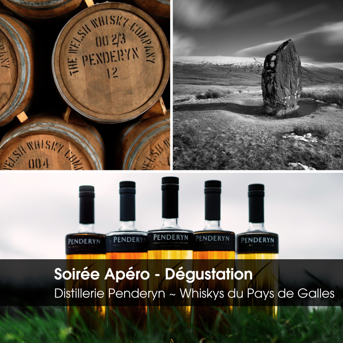 Apéro dégustation Penderyn