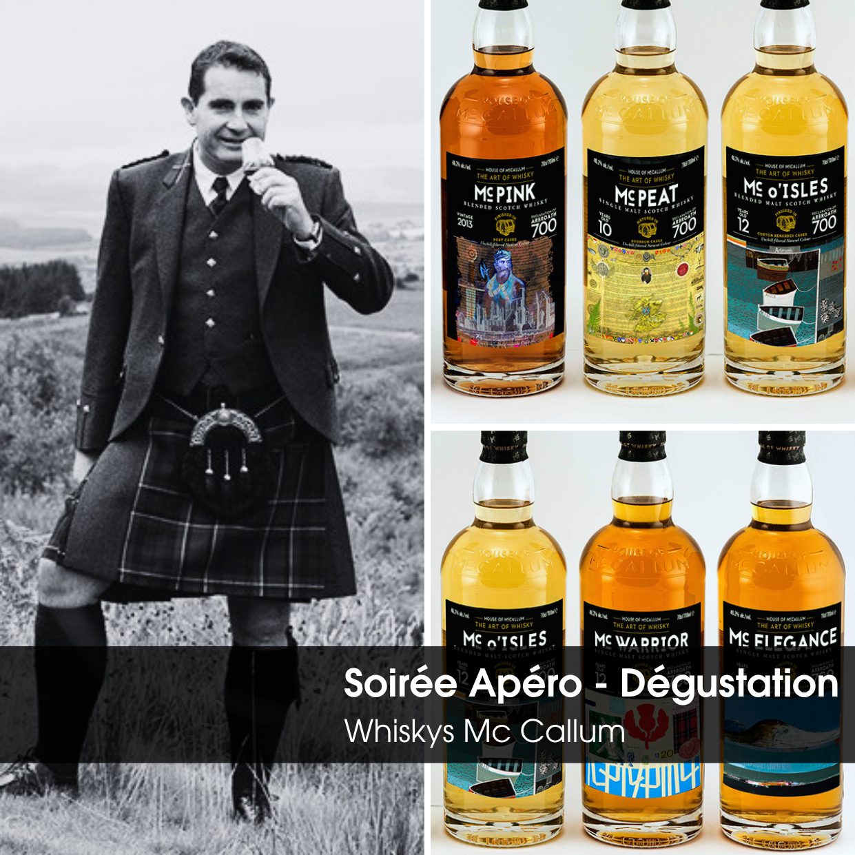 Soirée Apéro - Dégustation Mc Callum